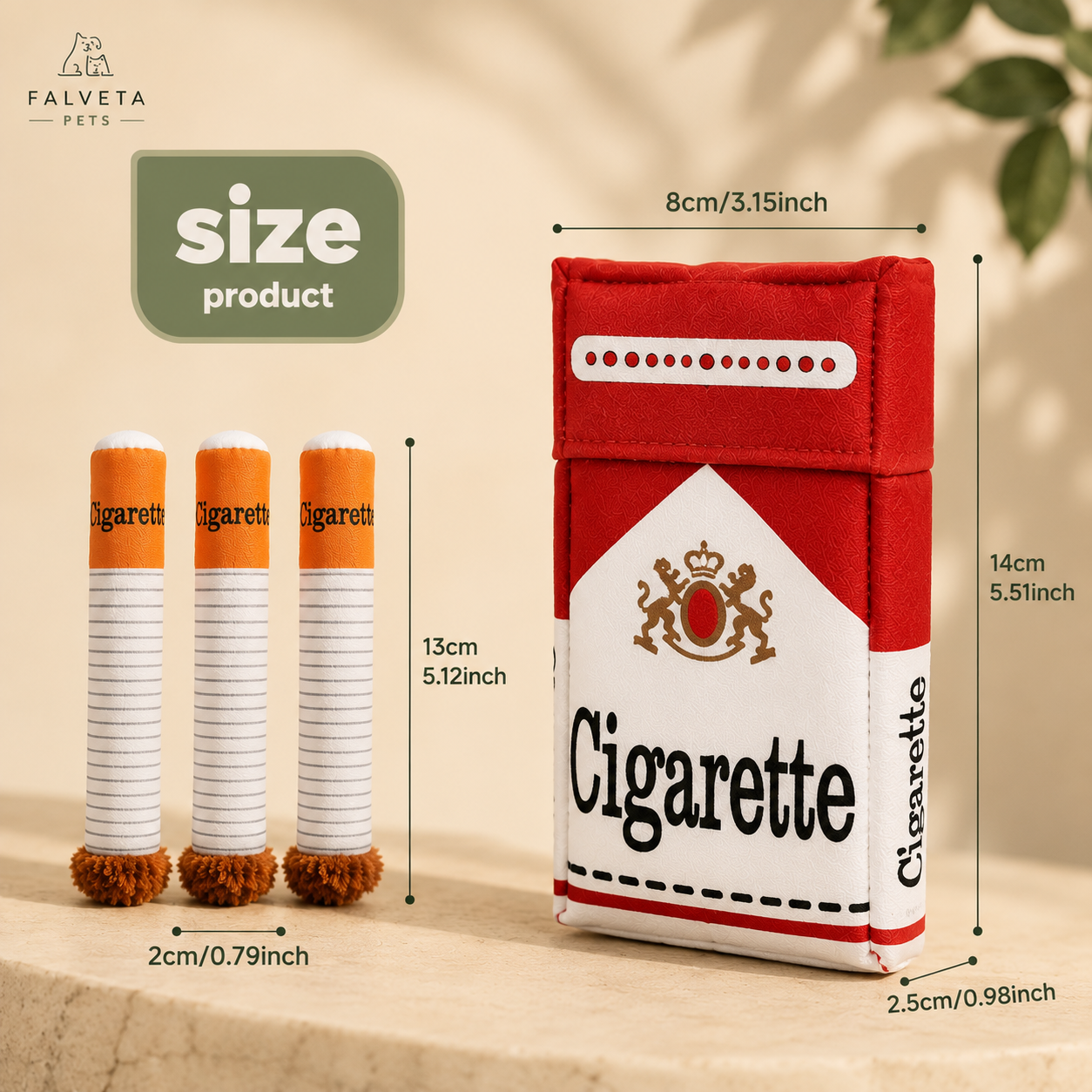 Bad Habits Chew Toy - Cigarette Dog Toy