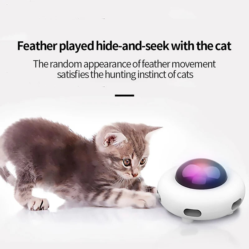 Spinning UFO Cat Toy NZ - Automatic Interactive Electric Toy