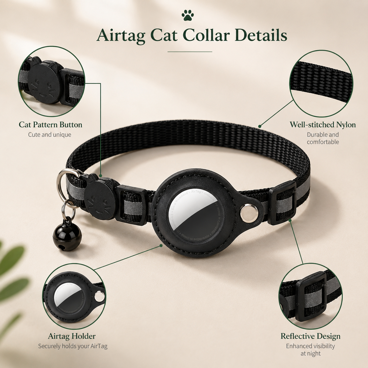 cat collar airtag holder 2