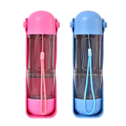 4-in-1 Portable Pet Water Bottle
