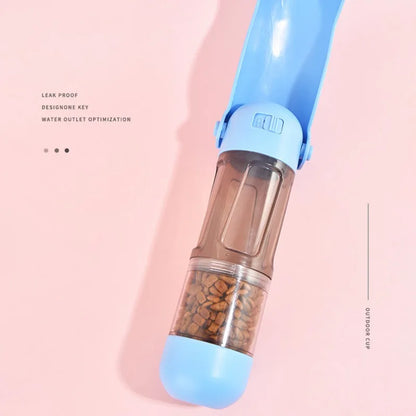 4-in-1 Portable Pet Water Bottle