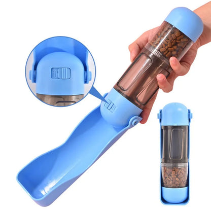 4-in-1 Portable Pet Water Bottle