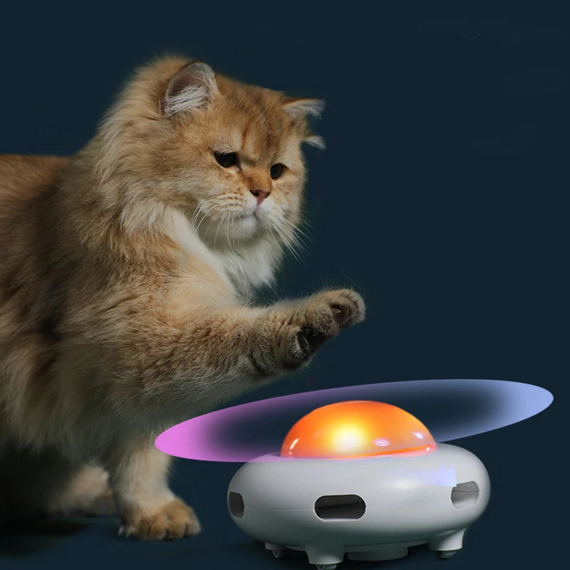Spinning UFO Cat Toy NZ - Automatic Interactive Electric Toy