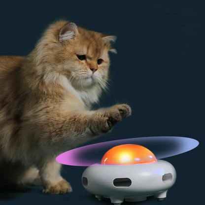 Spinning UFO Cat Toy NZ - Automatic Interactive Electric Toy