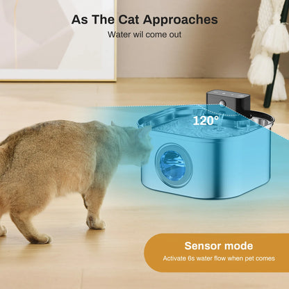 Cordless Pet Water Fountain NZ - Wireless Rechargeable Drinker