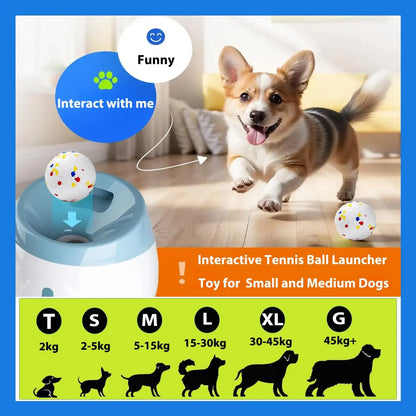 Automatic Dog Ball Launcher NZ - Interactive Fetch Toy