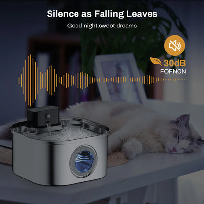 Cordless Pet Water Fountain NZ - Wireless Rechargeable Drinker