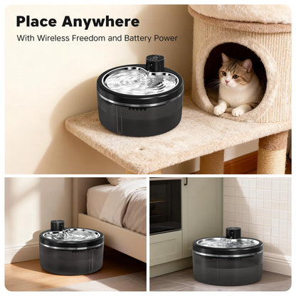 Pet Water Fountain NZ - Quiet Automatic Cat & Dog Drinker