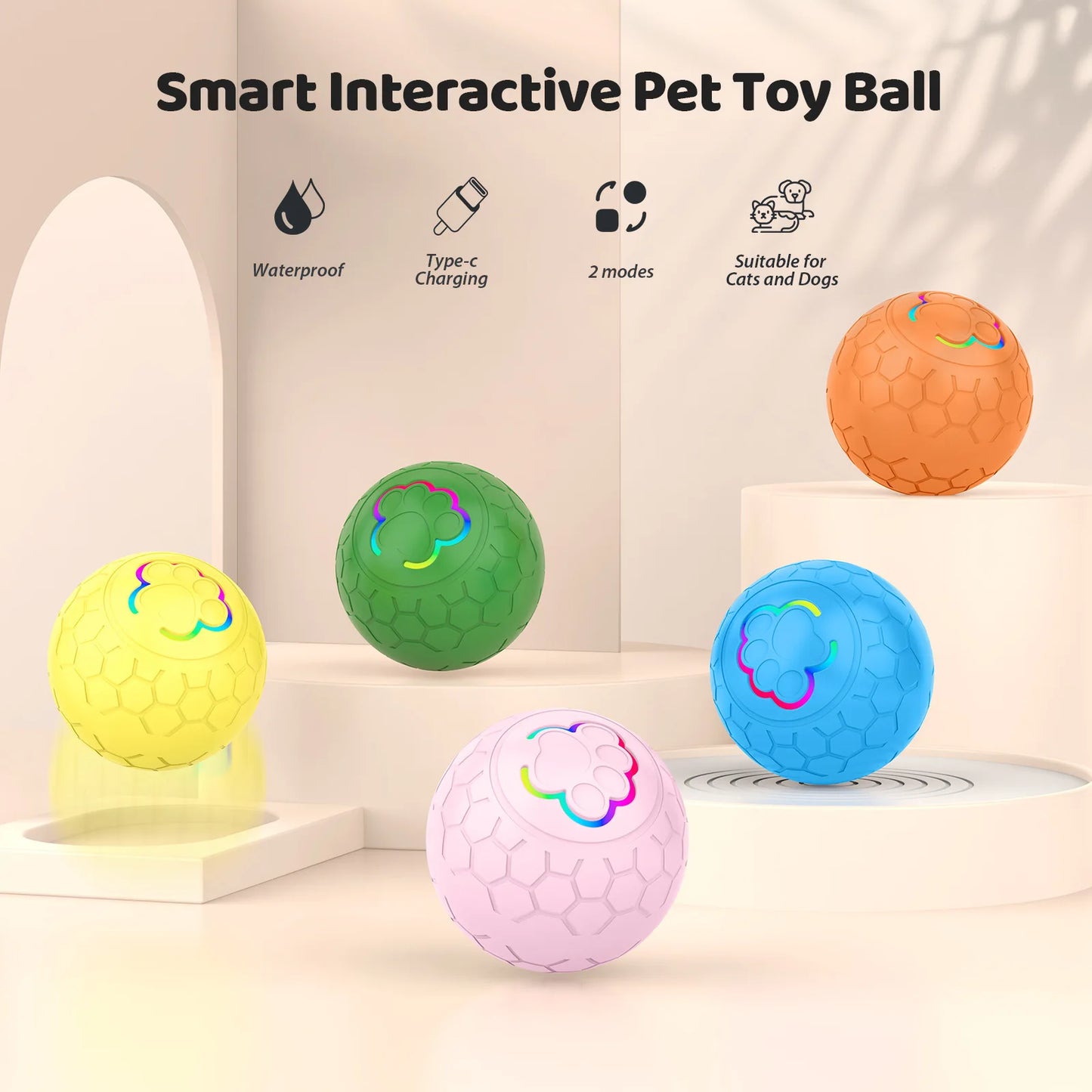 LED Glow Ball for Dogs NZ - Light Up Night Fetch Toy