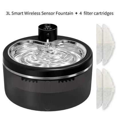 Pet Water Fountain NZ - Quiet Automatic Cat & Dog Drinker