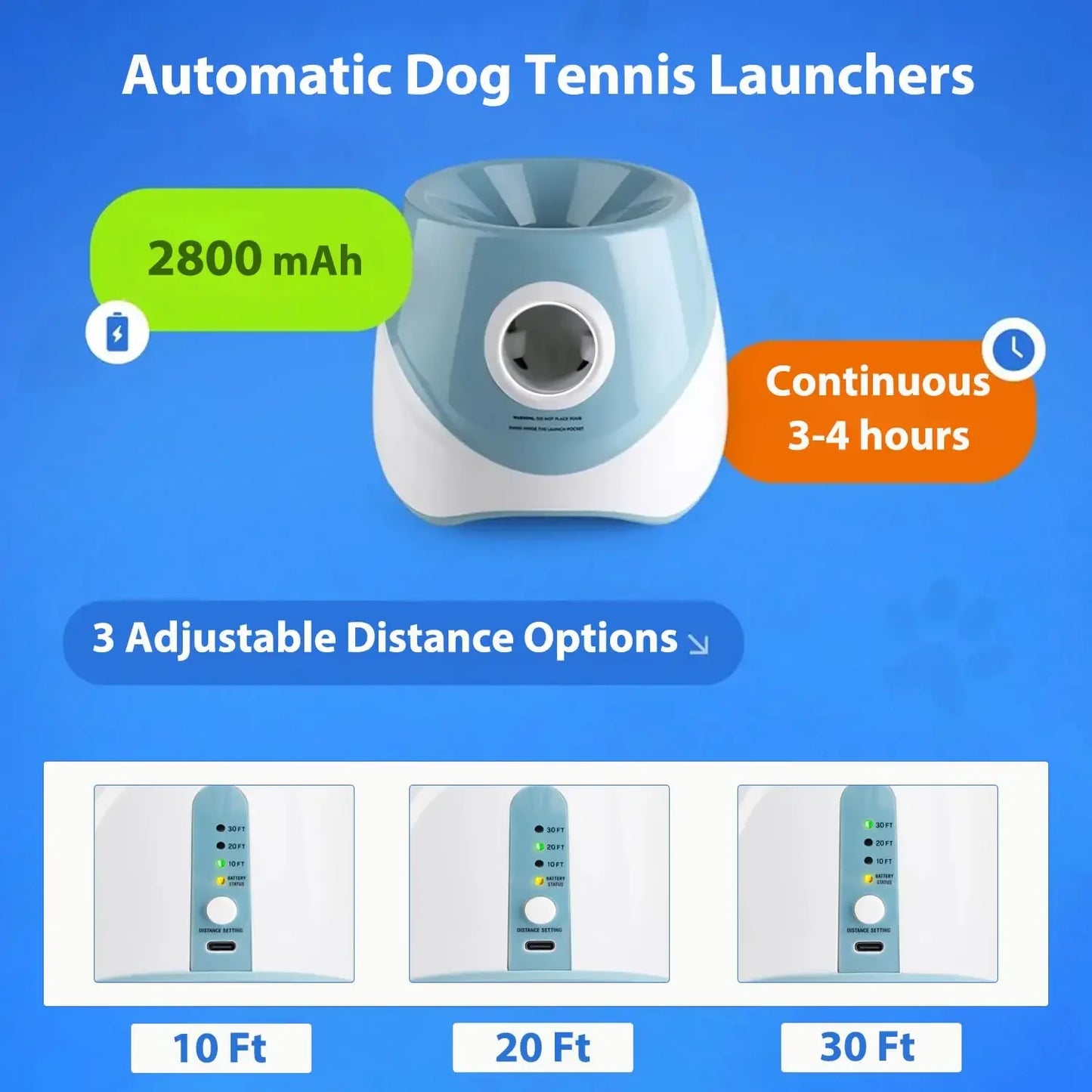 Automatic Dog Ball Launcher NZ - Interactive Fetch Toy