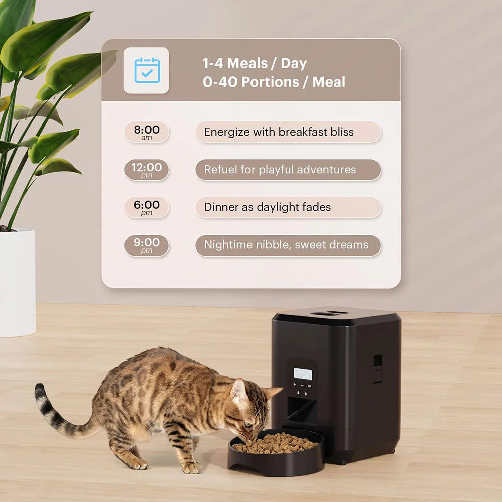 Automatic Pet Feeder NZ - Smart Timed Dog & Cat Dispenser