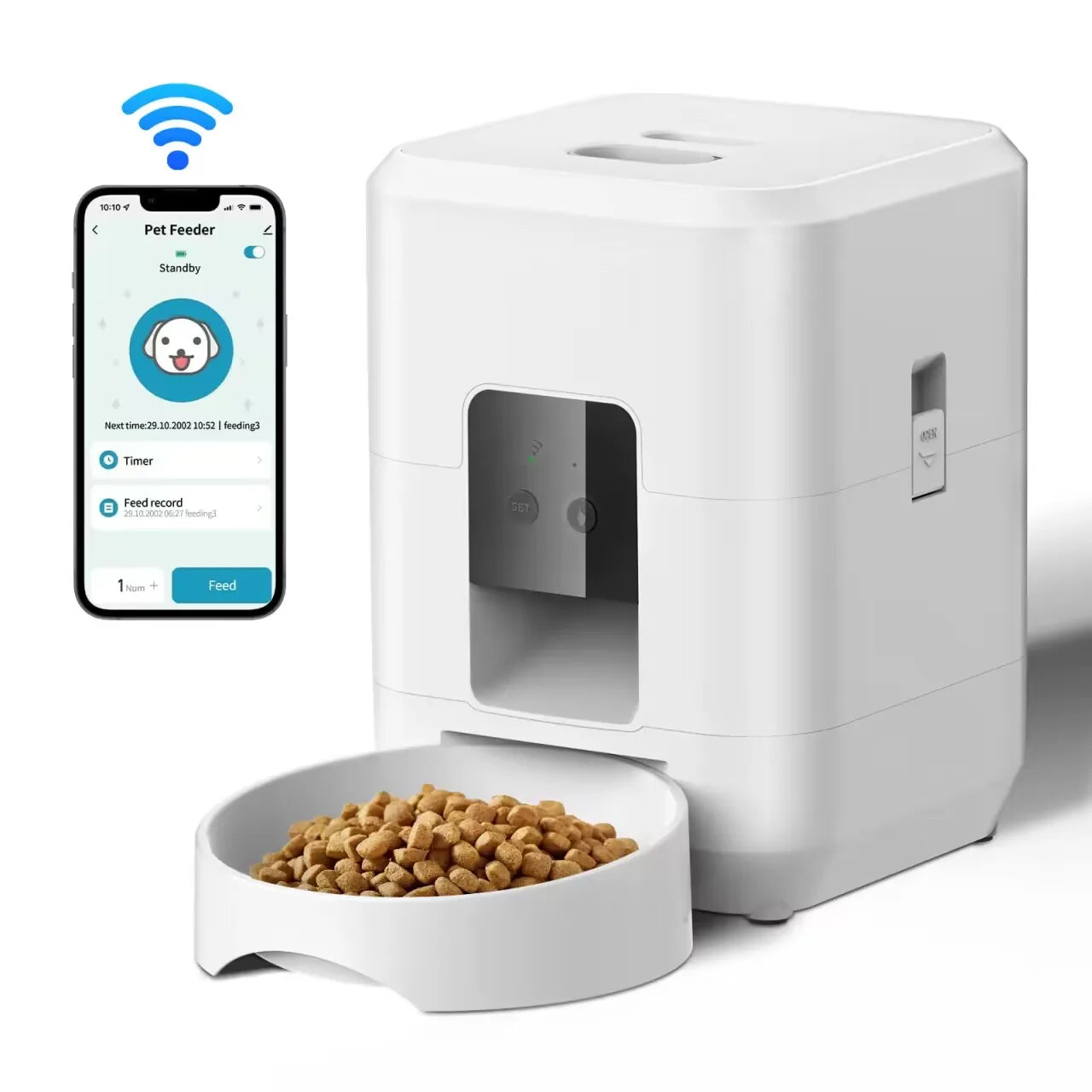 Automatic Pet Feeder NZ - Smart Timed Dog & Cat Dispenser