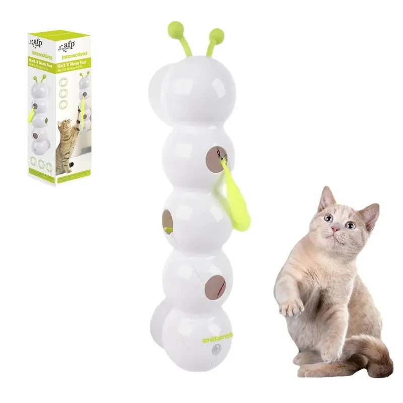 Motion Sensor Cat Toy NZ - Automatic Interactive Feather Toy