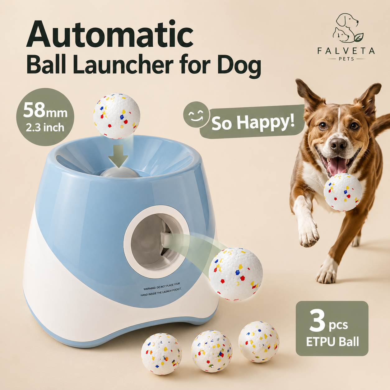 Automatic dog ball launcher — fetch machine for dogs NZ