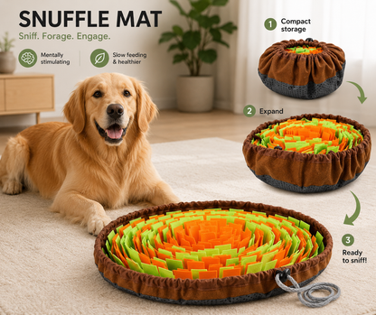 dog snuffle mat felt 1