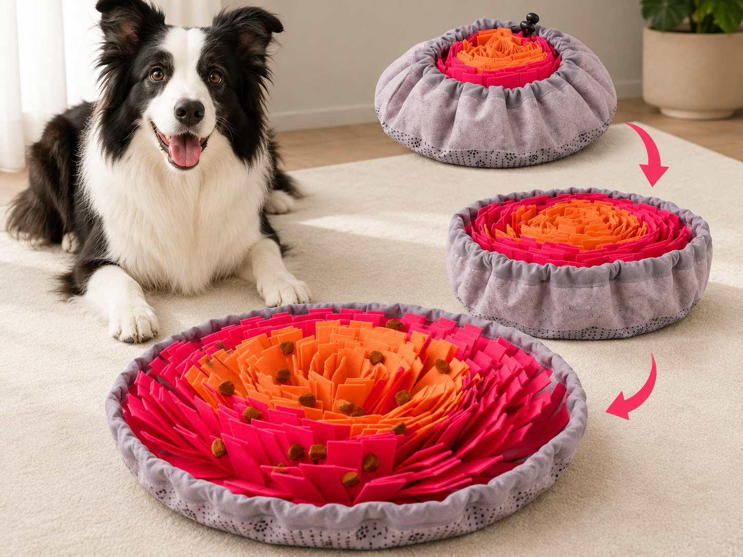dog snuffle mat felt 2