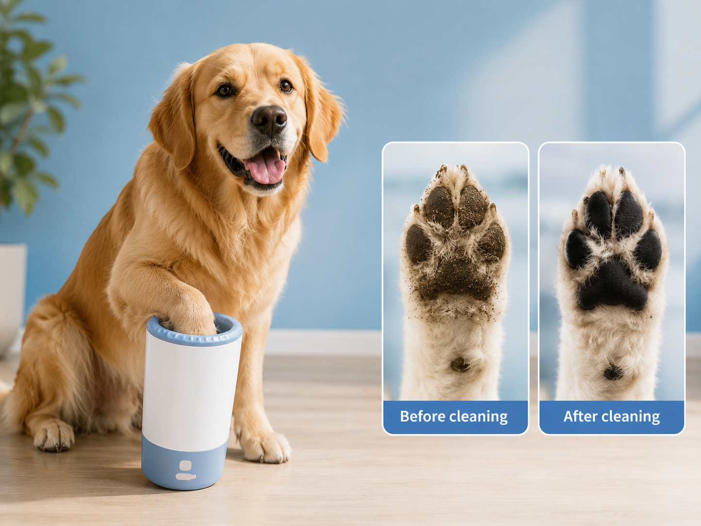 electric dog paw washer 1