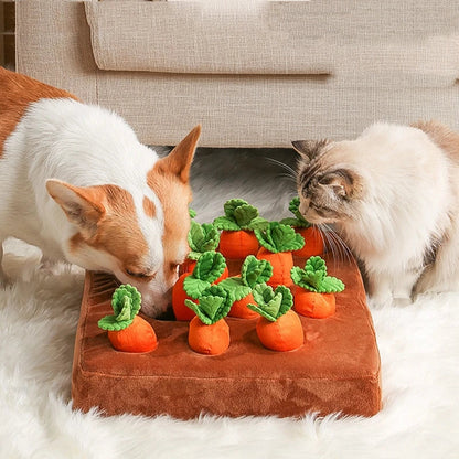 hide seek carrot dog toy 1