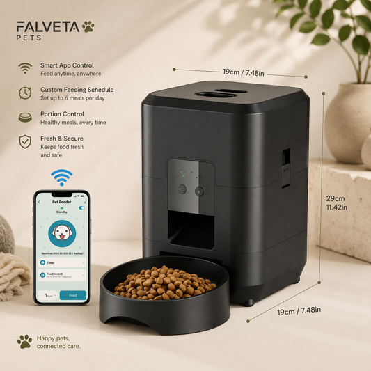 Smart automatic pet feeder with app control — dogs and cats NZ