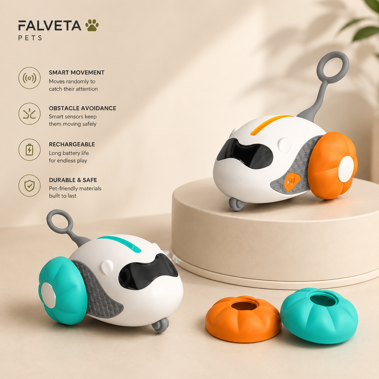 Remote control rover cat toy — smart interactive RC toy NZ